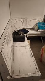 tavolo e giro panca shabby chic