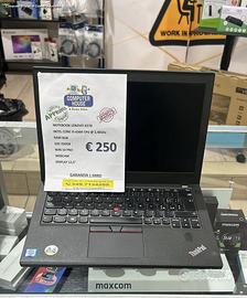 Notebook Lenovo ThinkPad X270 Intel I5/8GB/256GB/1