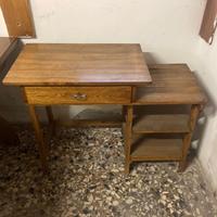 Mini scrivania in legno