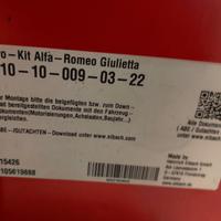 Eibach alfa Giulietta 1.4 molle supporti parapolve
