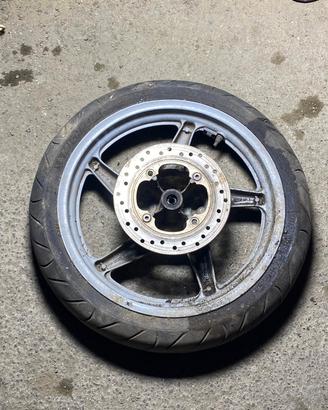 Ruota anteriore completa 16” con disco freno 