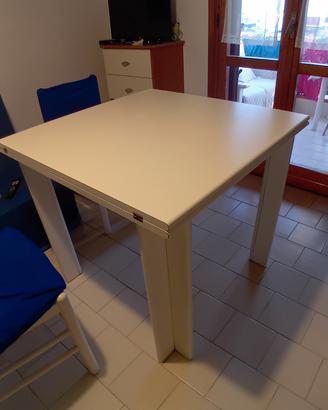 tavolo quadrato allungabile