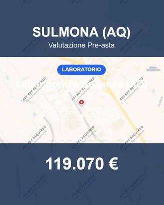Immobile in asta di 318 m² a Sulmona
