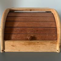 Piccolo Portapane in Legno - Vintage