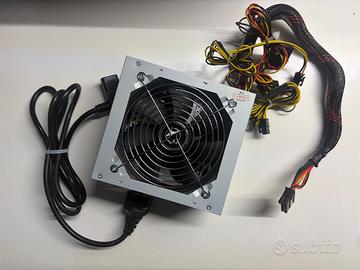 Vultech GS-600R (600W) + GPU 6 pin