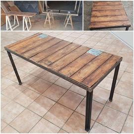 Tavolo in Ferro, vintage.