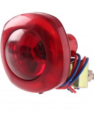 Luce supplementare di posizione rossa per ciclomot