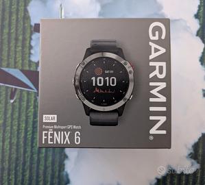 Garmin FENIX 6 Solar - 47 mm - Multisport - Silver