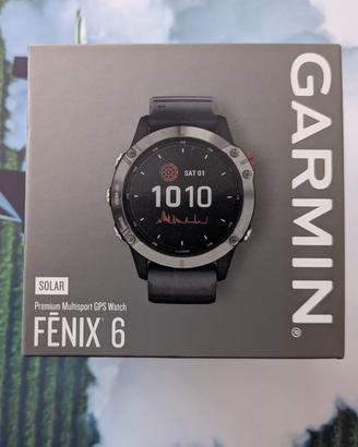 Garmin FENIX 6 Solar - 47 mm - Multisport - Silver
