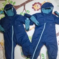 WEDZE
Tuta sci baby 500 WARM LUGIKLIP blu  