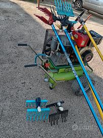 trattore motocompressore 600litri diesel ianmar 