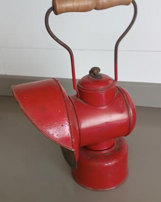 lampada a carburo d'epoca