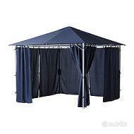 Gazebo con tende KARLSÖ