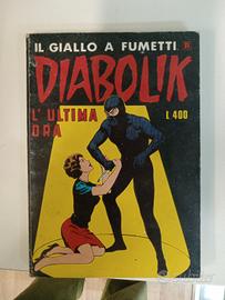 fumetto DIABOLIK l' ultima ora