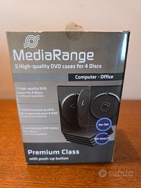Custodie CD/DVD MediaRange varie nuove