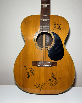 Chitarra autografata Led zeppelin