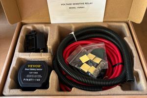 Kit isolatore doppia batteria 12 v