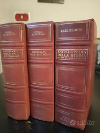 Tre volumi complementari collana Storia Illustrata