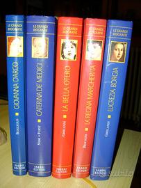 Lotto libri grandi biografie libro fabbri editore