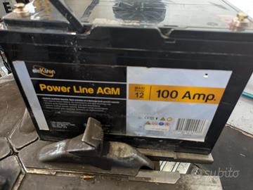 Batterie servizi AGM 100 aH