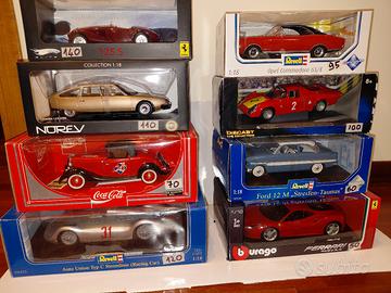 Modellini die cast 1/18 varie marche
