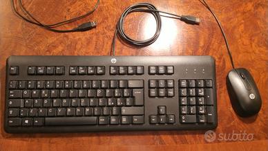 Tastiera Italiana HP e Mouse HP - come nuovi