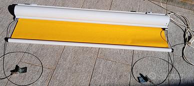 Tenda oscurante a caduta cassonata