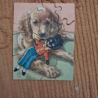 puzzle in legno, vintage anni 60