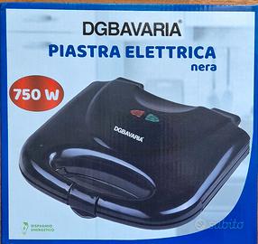 Tostiera elettrica 750 W nera