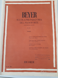 Beyer scuola preparatoria del pianoforte Ricordi