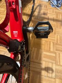 Bici da corsa trek in carbonio