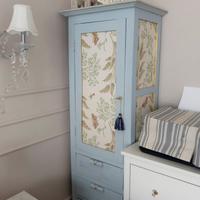 Vetrina vintage fatta a mano carta da zucchero