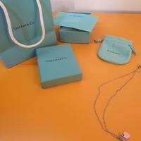 Collana con cuore rosa Tiffany