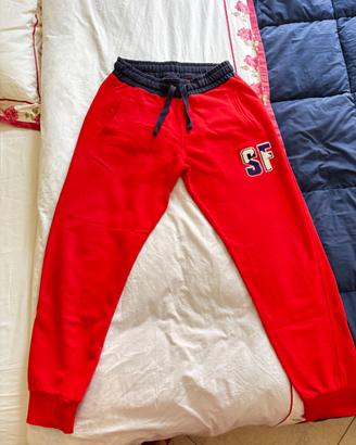 Pantalone tuta in cotone 100% garzato