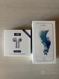 Iphone 6s 64 giga + regalø cuffie bluethoot