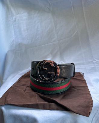 Cintura gucci GG / Bovino