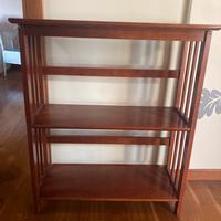 Libreria etajere legno ciliegio