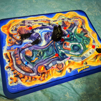 Isola di fuoco mb vintage gioco in scatola anni 80