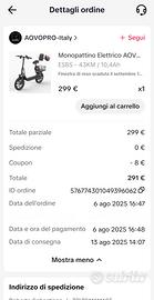 monopattino elettrico