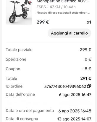 monopattino elettrico