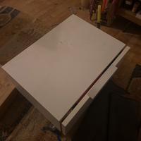 Coppia mobili arredobagno su ruote artigianali