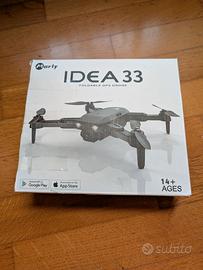 Drone GPS/WiFi IDEA 33 con Doppia Telecamera