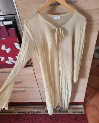 Spolverino donna trasparente 