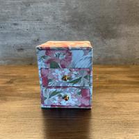 Cofanetto Portagioie in Stoffa Floreale