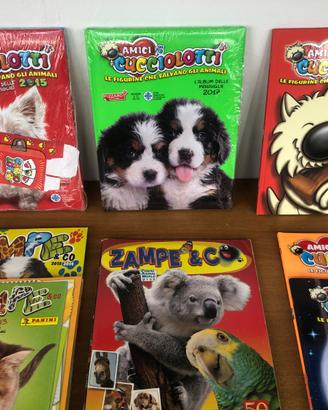 Album Vuoti Amici cucciolotti e Zampe & Co