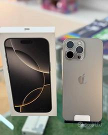 IPHONE 16 PRO MAX 256 GB – TITANIO