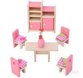 Dining Room (12 pezzi) I mini set di mobili