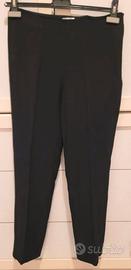 Pantaloni eleganti Philosophy neri gamba larga