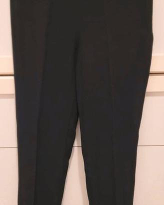 Pantaloni eleganti Philosophy neri gamba larga