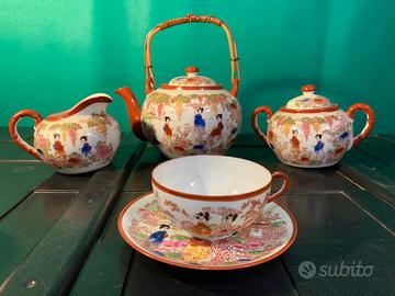 Set servizio the caffe porcelana japonese